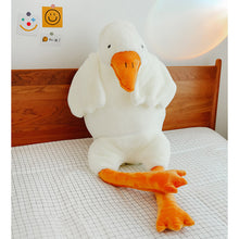 White Geese Pillow