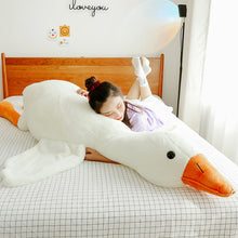 White Geese Pillow