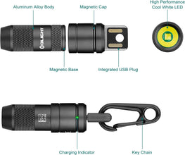 Rechargeable Keychain Flashlight