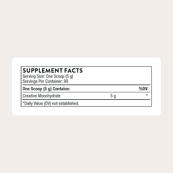 Monohydrate Powder Support for Muscles
