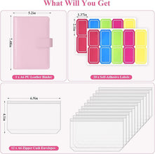 Binder with Zipper Cash Envelopes